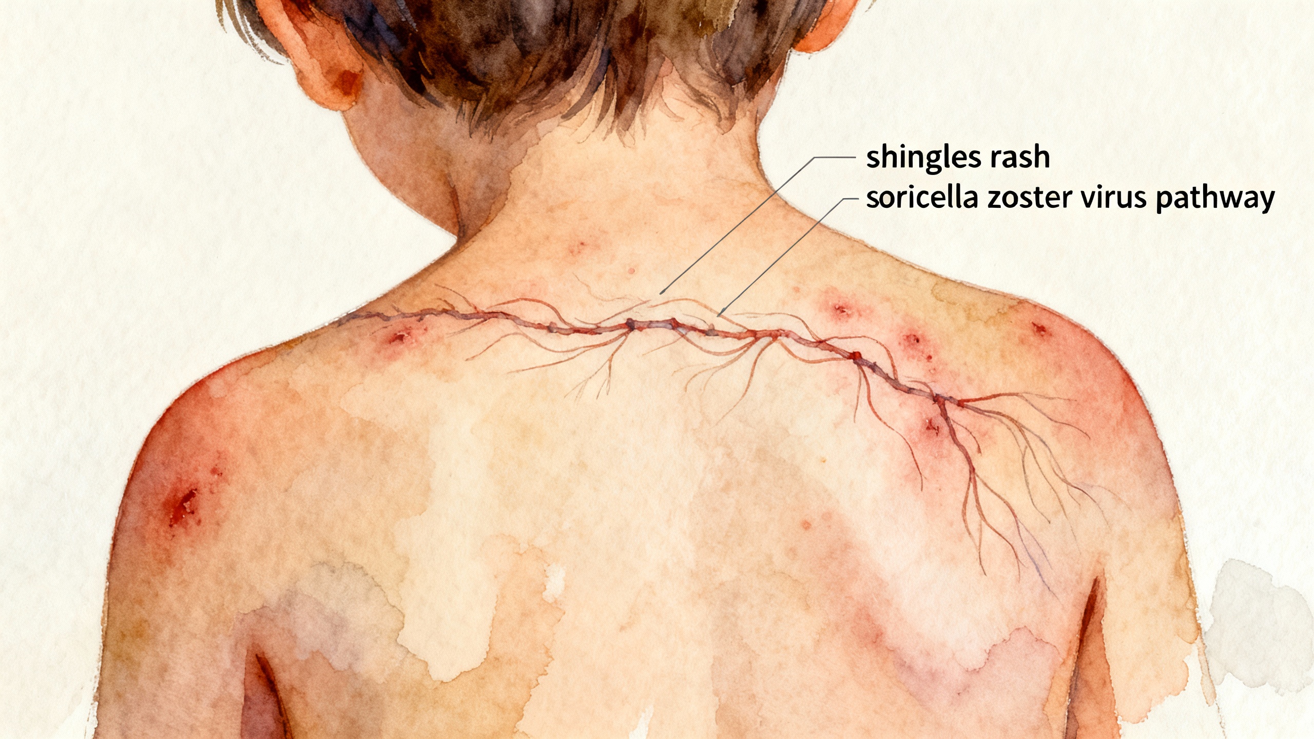 Featured image for How Does Shingles Start In Children?